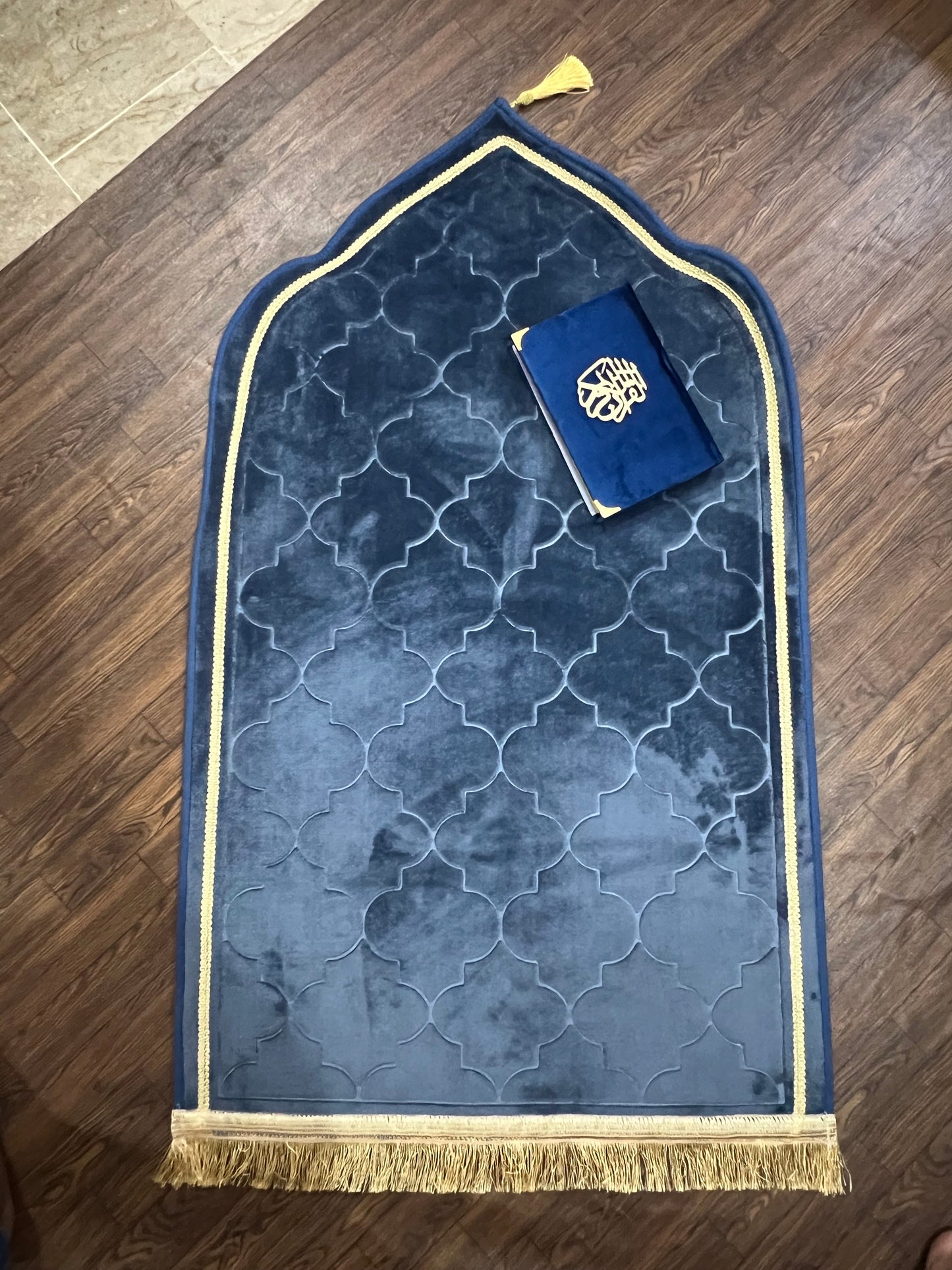 Customised Prayer Mat with Quran