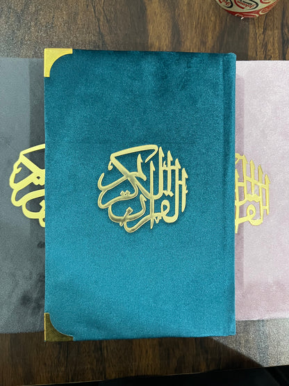 Customized Velvet Quran Pak