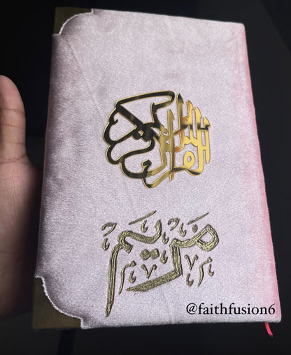Customized Velvet Quran Pak