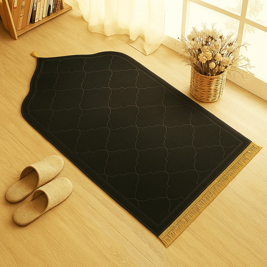 Black - Turkish Imported Mat With Name