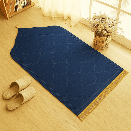 Blue - Turkish Imported Mat With Name