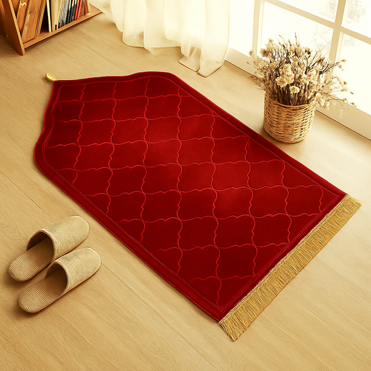 Red - Turkish Imported Mat With Name